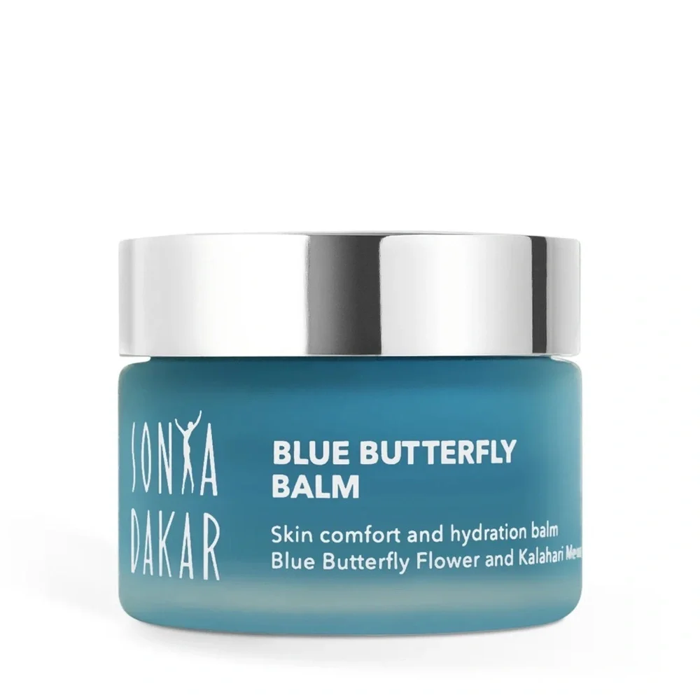 NWT Sonya Dakar Blue Butterfly Balm